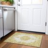 Piper Looms Mayfield Oriental AMF1003 Gold Machine Washable Area Rug Scatter Lifestyle Image Feature