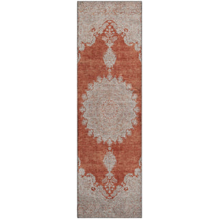 Piper Looms Mayfield Oriental AMF1003 Rust Machine Washable Area Rug Runner Main Image