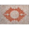 Piper Looms Mayfield Oriental AMF1003 Rust Machine Washable Area Rug Scatter Main Image