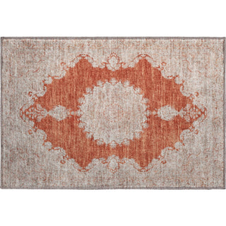 Piper Looms Mayfield Oriental AMF1003 Rust Machine Washable Area Rug Scatter Main Image