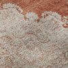 Piper Looms Mayfield Oriental AMF1003 Rust Machine Washable Area Rug Swatch Image