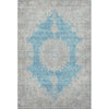 Piper Looms Mayfield Oriental AMF1003 Teal Machine Washable Area Rug main image