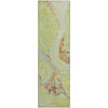 Piper Looms Mayfield Abstract AMF1005 Aloe Machine Washable Area Rug Runner Main Image