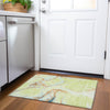 Piper Looms Mayfield Abstract AMF1005 Aloe Machine Washable Area Rug Scatter Lifestyle Image Feature