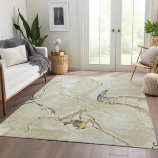 Piper Looms Mayfield Abstract AMF1005 Ivory Machine Washable Area Rug Lifestyle Image Feature