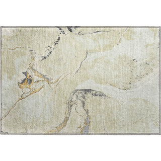 Piper Looms Mayfield Abstract AMF1005 Ivory Machine Washable Area Rug Scatter Main Image
