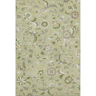 Piper Looms Mayfield Floral AMF1006 Aloe Machine Washable Area Rug main image