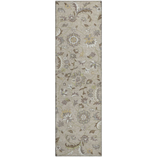 Piper Looms Mayfield Floral AMF1006 Beige Machine Washable Area Rug Runner Main Image