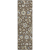 Piper Looms Mayfield Floral AMF1006 Chocolate Machine Washable Area Rug Runner Main Image
