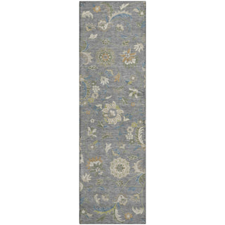 Piper Looms Mayfield Floral AMF1006 Gray Machine Washable Area Rug Runner Main Image