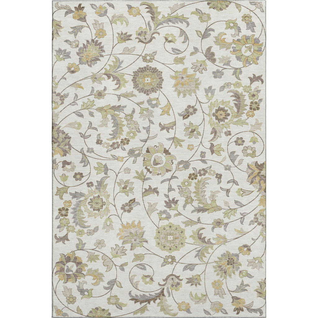 Piper Looms Mayfield Floral AMF1006 Ivory Machine Washable Area Rug main image