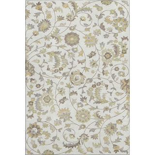 Piper Looms Mayfield Floral AMF1006 Ivory Machine Washable Area Rug main image
