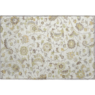 Piper Looms Mayfield Floral AMF1006 Ivory Machine Washable Area Rug Scatter Main Image