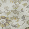Piper Looms Mayfield Floral AMF1006 Ivory Machine Washable Area Rug Swatch Image