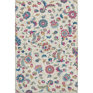 Piper Looms Mayfield Floral AMF1006 Linen Machine Washable Area Rug main image
