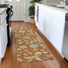 Piper Looms Mayfield Floral AMF1006 Paprika Machine Washable Area Rug Runner Lifestyle Image Feature