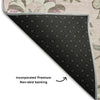 Piper Looms Mayfield Floral AMF1006 Pink Machine Washable Area Rug Backing Image