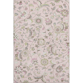 Piper Looms Mayfield Floral AMF1006 Pink Machine Washable Area Rug main image