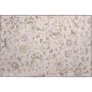 Piper Looms Mayfield Floral AMF1006 Pink Machine Washable Area Rug Scatter Main Image