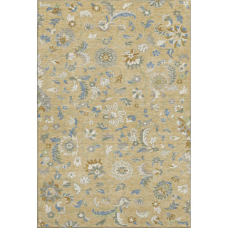 Piper Looms Mayfield Floral AMF1006 Wheat Machine Washable Area Rug main image