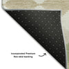 Piper Looms Mayfield Geometric AMF1007 Aloe Machine Washable Area Rug Backing Image