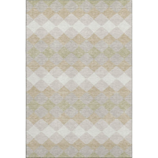 Piper Looms Mayfield Geometric AMF1007 Beige Machine Washable Area Rug main image