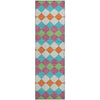 Piper Looms Mayfield Geometric AMF1007 Blush Machine Washable Area Rug Runner Main Image