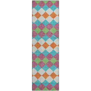 Piper Looms Mayfield Geometric AMF1007 Blush Machine Washable Area Rug Runner Main Image