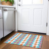 Piper Looms Mayfield Geometric AMF1007 Blush Machine Washable Area Rug Scatter Lifestyle Image Feature