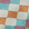 Piper Looms Mayfield Geometric AMF1007 Blush Machine Washable Area Rug Swatch Image