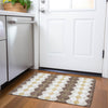 Piper Looms Mayfield Geometric AMF1007 Brown Machine Washable Area Rug Scatter Lifestyle Image Feature