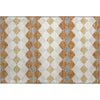 Piper Looms Mayfield Geometric AMF1007 Copper Machine Washable Area Rug Scatter Main Image