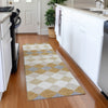 Piper Looms Mayfield Geometric AMF1007 Gold Machine Washable Area Rug Runner Lifestyle Image Feature