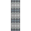 Piper Looms Mayfield Geometric AMF1007 Gray Machine Washable Area Rug Runner Main Image