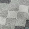 Piper Looms Mayfield Geometric AMF1007 Gray Machine Washable Area Rug Swatch Image