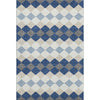 Piper Looms Mayfield Geometric AMF1007 Navy Machine Washable Area Rug main image