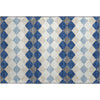 Piper Looms Mayfield Geometric AMF1007 Navy Machine Washable Area Rug Scatter Main Image