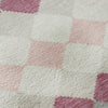 Piper Looms Mayfield Geometric AMF1007 Pink Machine Washable Area Rug Swatch Image