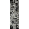 Piper Looms Mayfield Abstract AMF1008 Black Machine Washable Area Rug Runner Main Image