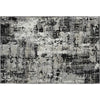 Piper Looms Mayfield Abstract AMF1008 Black Machine Washable Area Rug Scatter Main Image