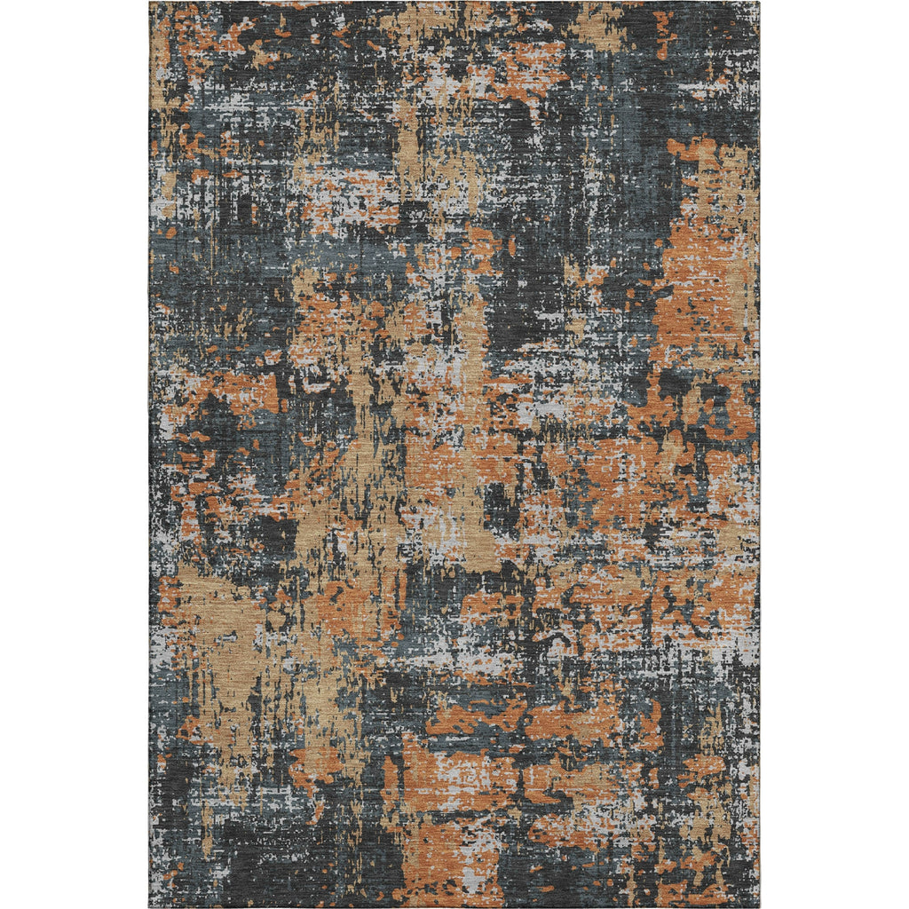 Piper Looms Mayfield Abstract AMF1008 Charcoal Machine Washable Area Rug main image