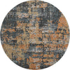 Piper Looms Mayfield Abstract AMF1008 Charcoal Machine Washable Area Rug Round Main Image