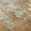 Piper Looms Mayfield Abstract AMF1008 Copper Machine Washable Area Rug Swatch Image
