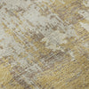 Piper Looms Mayfield Abstract AMF1008 Gold Machine Washable Area Rug Swatch Image