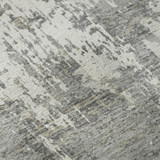 Piper Looms Mayfield Abstract AMF1008 Gray Machine Washable Area Rug Swatch Image