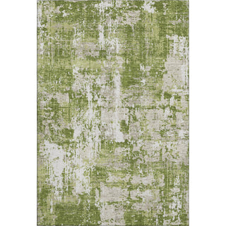 Piper Looms Mayfield Abstract AMF1008 Green Machine Washable Area Rug main image