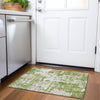 Piper Looms Mayfield Abstract AMF1008 Green Machine Washable Area Rug Scatter Lifestyle Image Feature