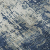 Piper Looms Mayfield Abstract AMF1008 Navy Machine Washable Area Rug Swatch Image