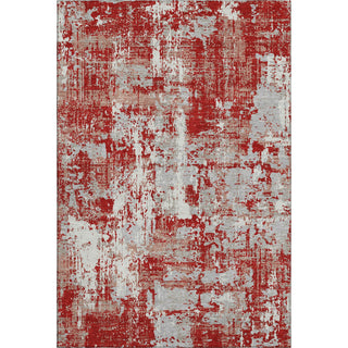 Piper Looms Mayfield Abstract AMF1008 Red Machine Washable Area Rug main image