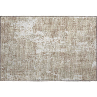 Piper Looms Mayfield Abstract AMF1008 Taupe Machine Washable Area Rug Scatter Main Image